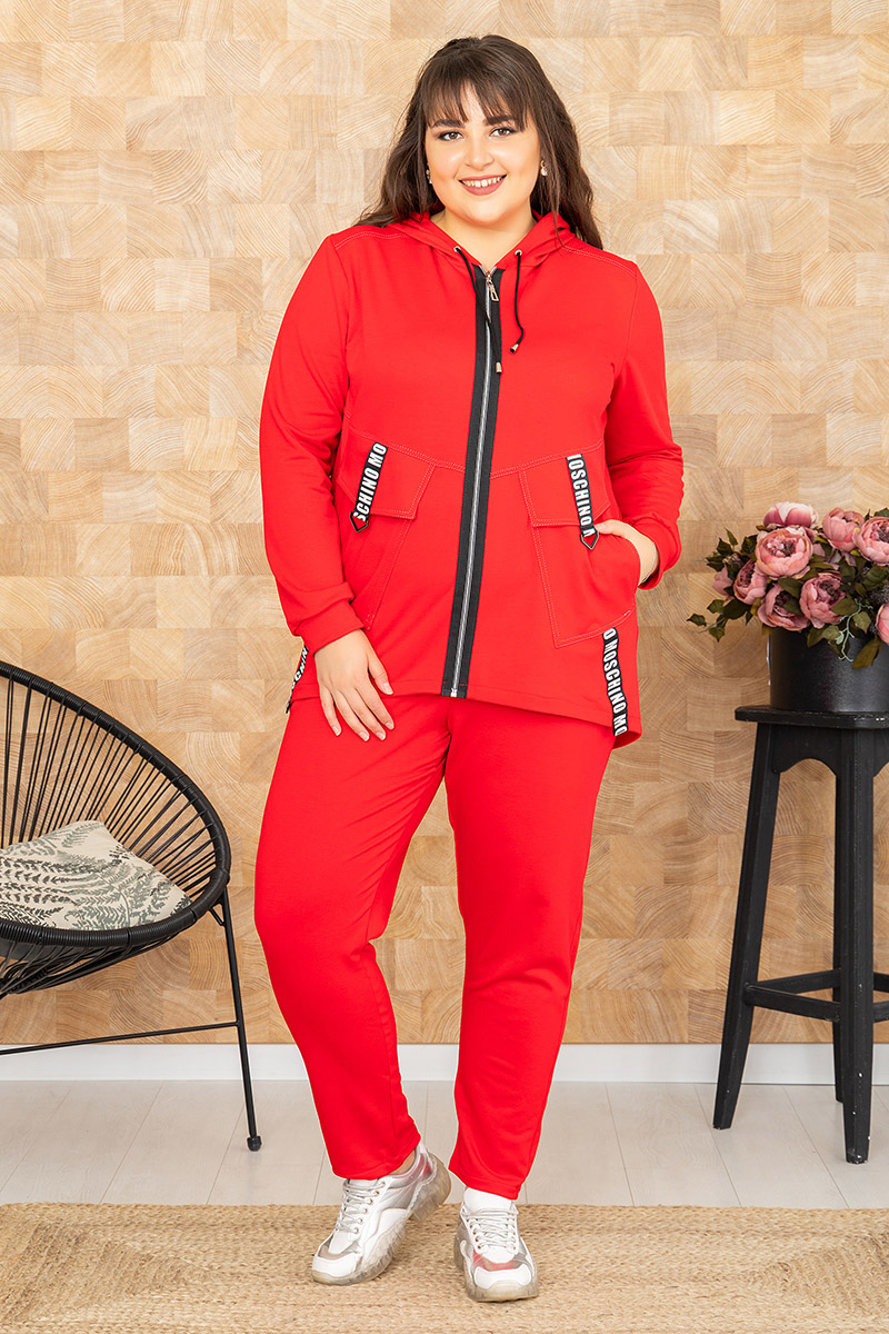 

Костюм Агата красный 50-52