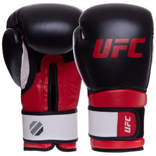 

Перчатки для бокса UFC PRO Training UHK-69990 14oz Черный-красный (MR12958)