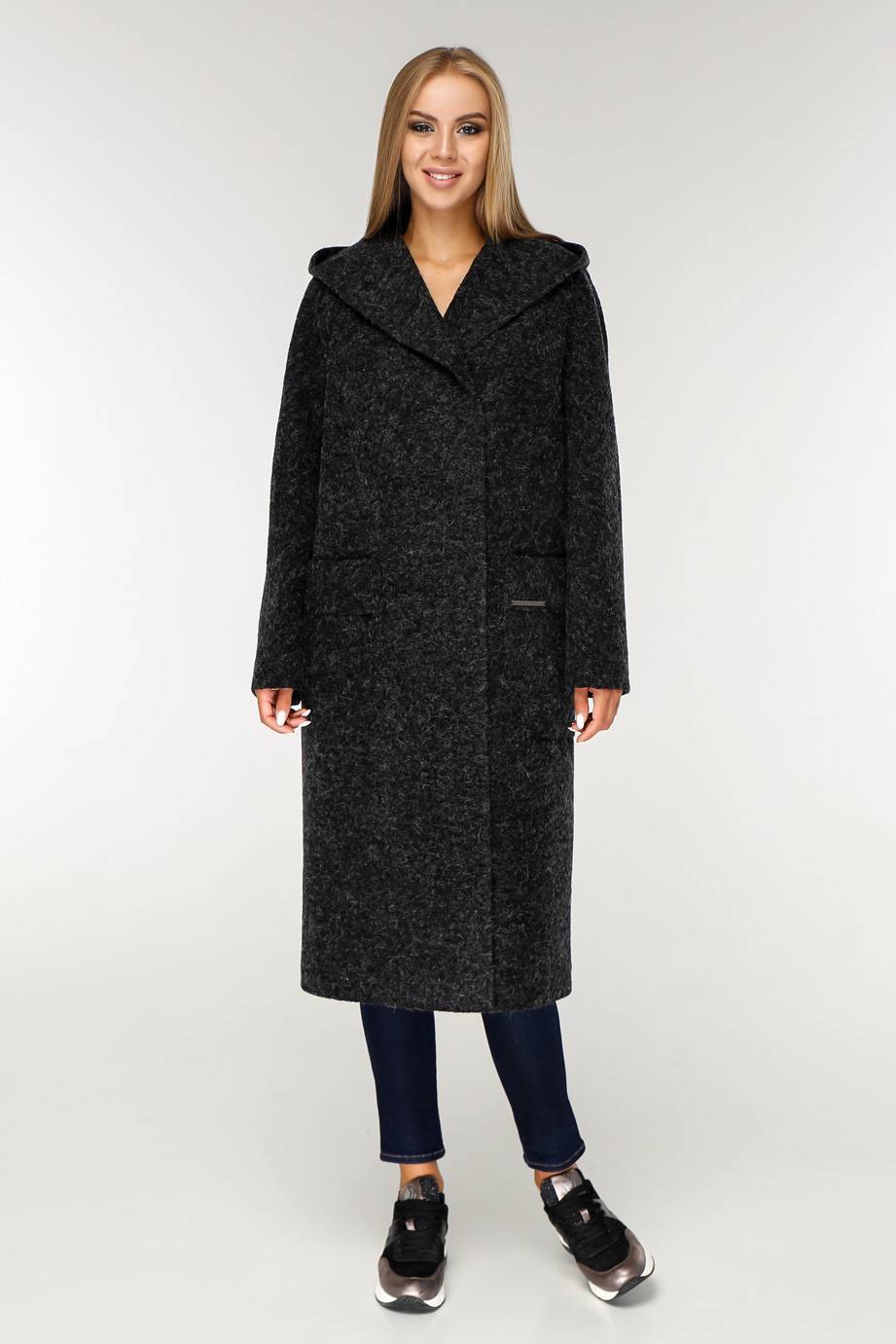 

Пальто В-1120 Bouclet Alpaca AGU Тон 260 44