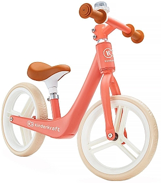 

Беговел Kinderkraft FLY PLUS, кораловий (KKRFLPLCRL0000) (F00230353)