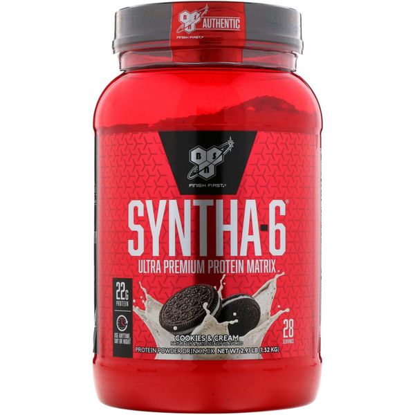 

Протеин Ultra Premium Protein Syntha-6 BSN печенье сливки 1.32 кг (BS045)