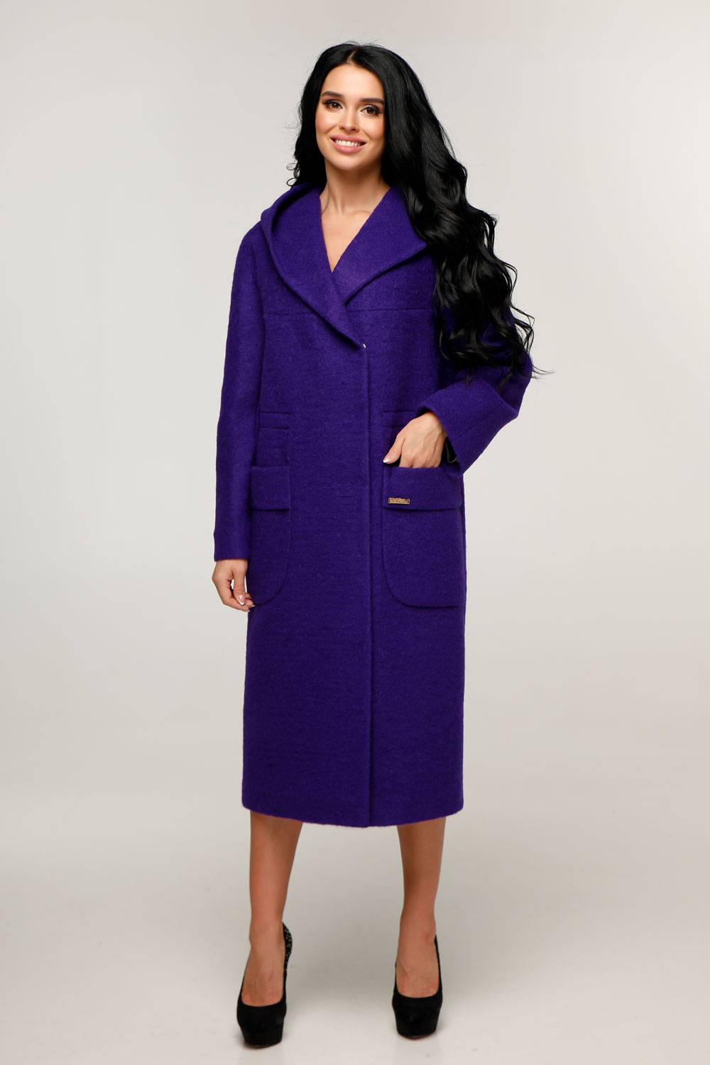 

Пальто В-1120 Mohair Velour Тон 804 44