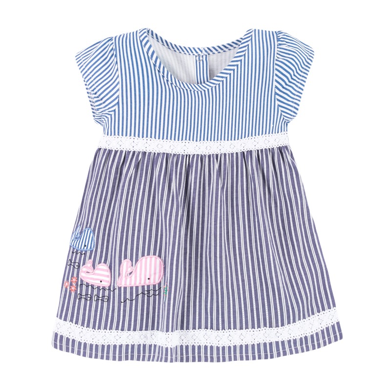 

Платье для девочки Flock of whales Little Maven (128 / 7 лет ) Синий (57551)