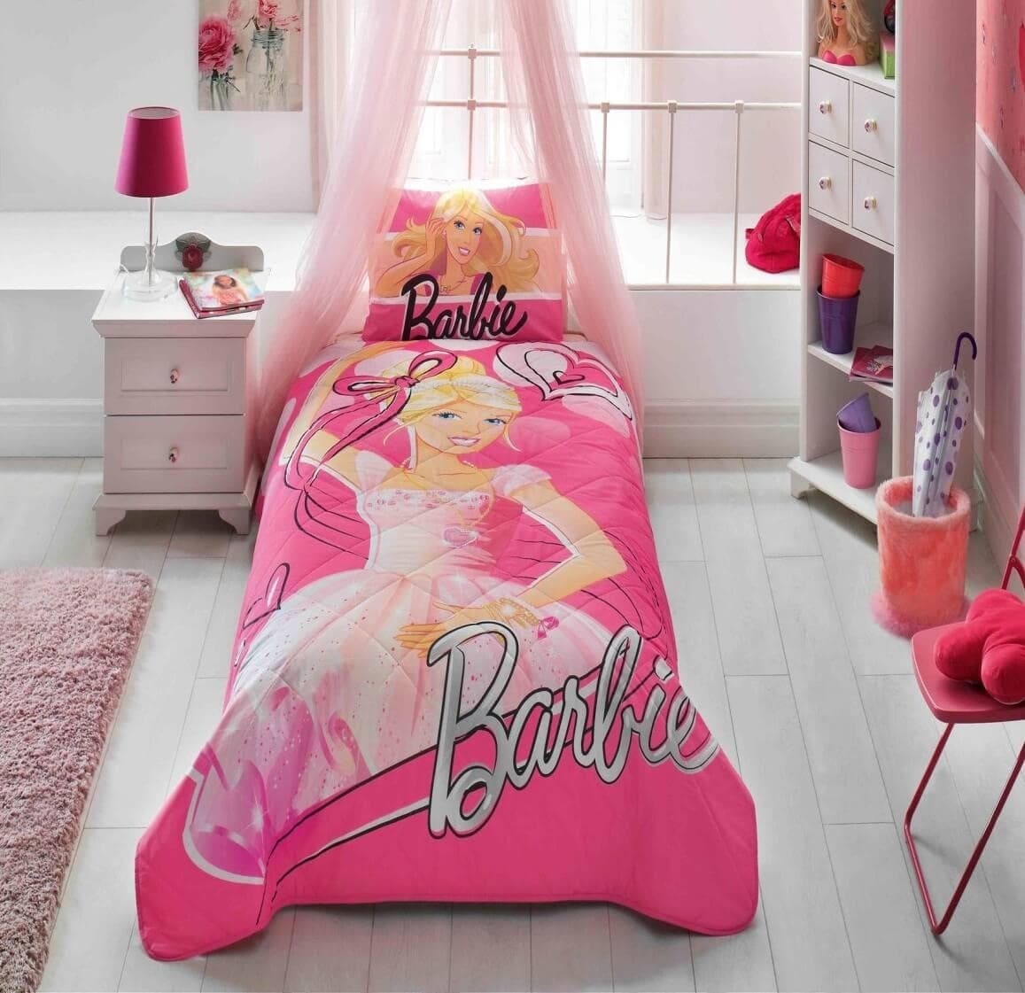 

Покрывало с наволочкой Tac Disney Barbie Ballerina 160*220+50*70