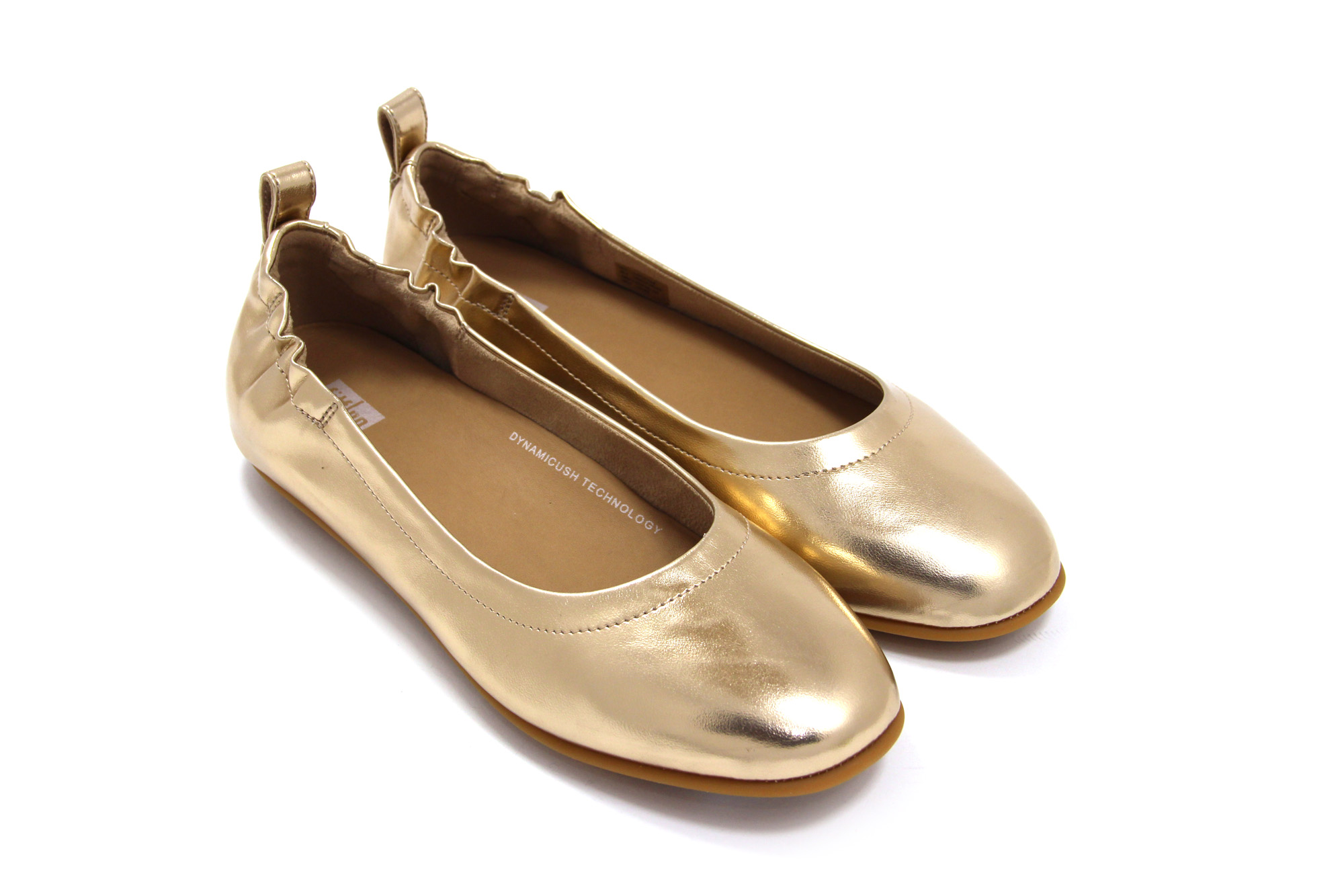 

Женские балетки fitflop Золотой 37 #9700