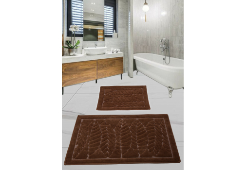

Набор ковриков для ванной комнаты Diva Forest Brown 60*100+50*60 Коричневый