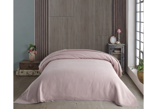 

Покрывало Diva Sofiya Pudra 240x260 Розовый