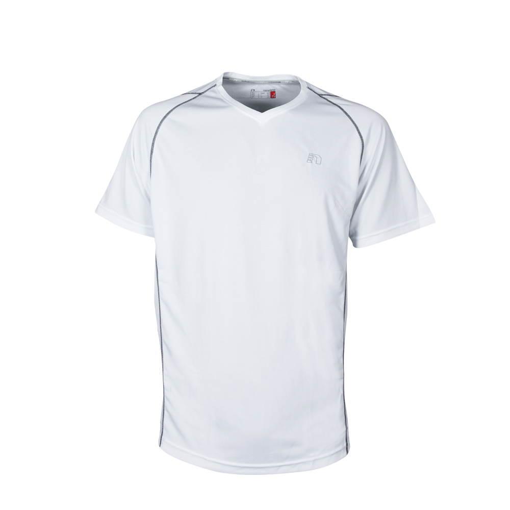 

Чоловіча футболка для бігу Newline Base Coolskin Tee - розмір М / білий