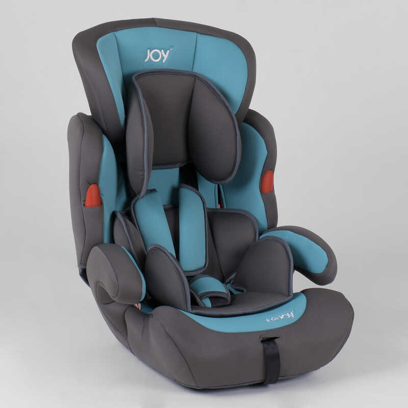 

Автокресло JOY универсальное от 9 до 36 кг с бустером серо-голубой NB-4001