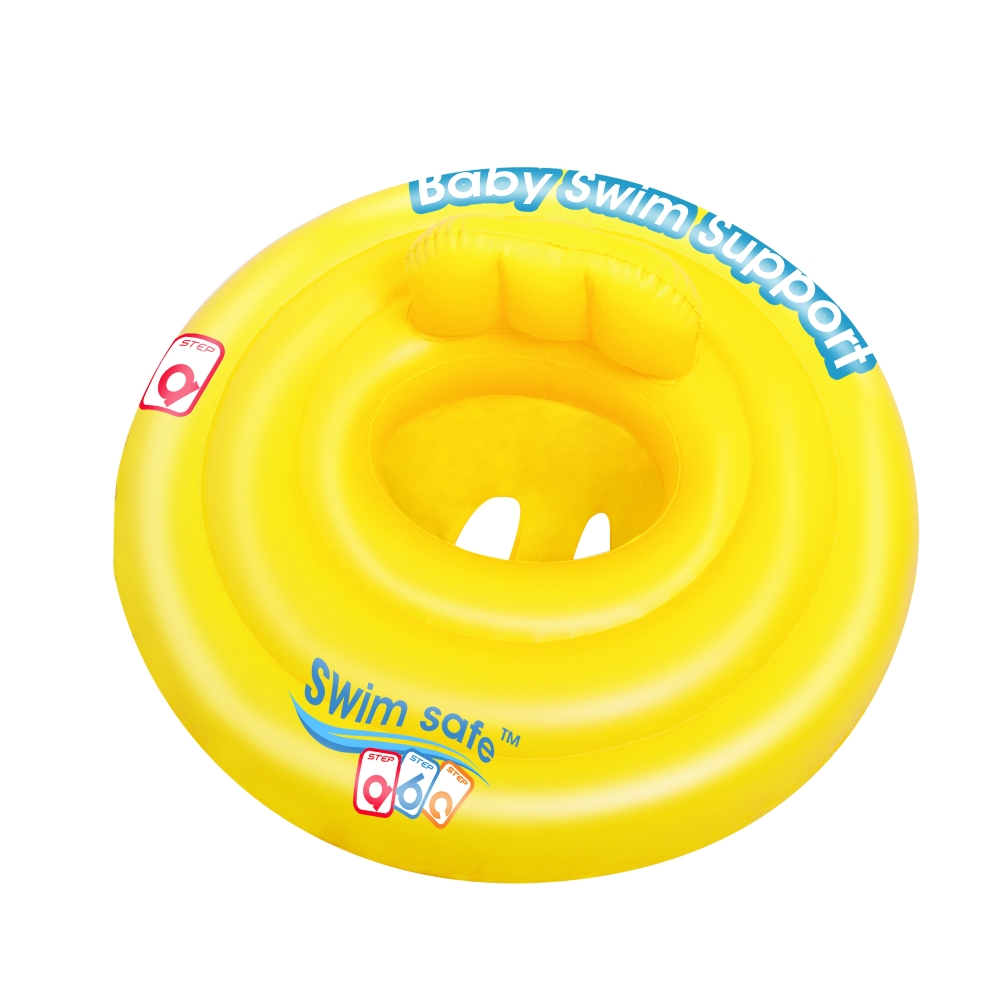

Надувне кільце Bestway Triple Baby 69cm - жовтий