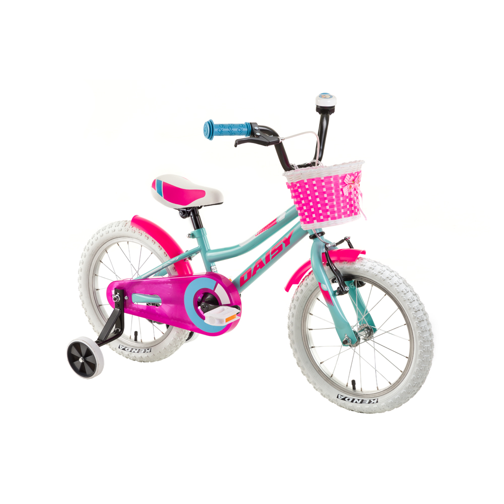 

Дитячий велосипед DHS Daisy 1602 16' - model 2018/бірюзовий