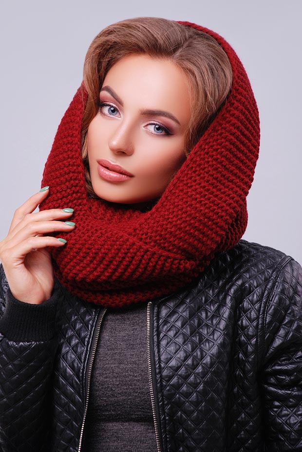 

Снуд MarSe-MS 299 бордовый UNI (299 бордовый)