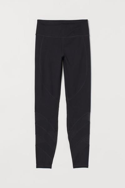 

Спортивные леггинсы High Waist H&M L (175/88А) Черный