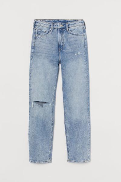 

Джинсы Vintage Slim High Ankle H&M 40 (170/76А) Голубой деним