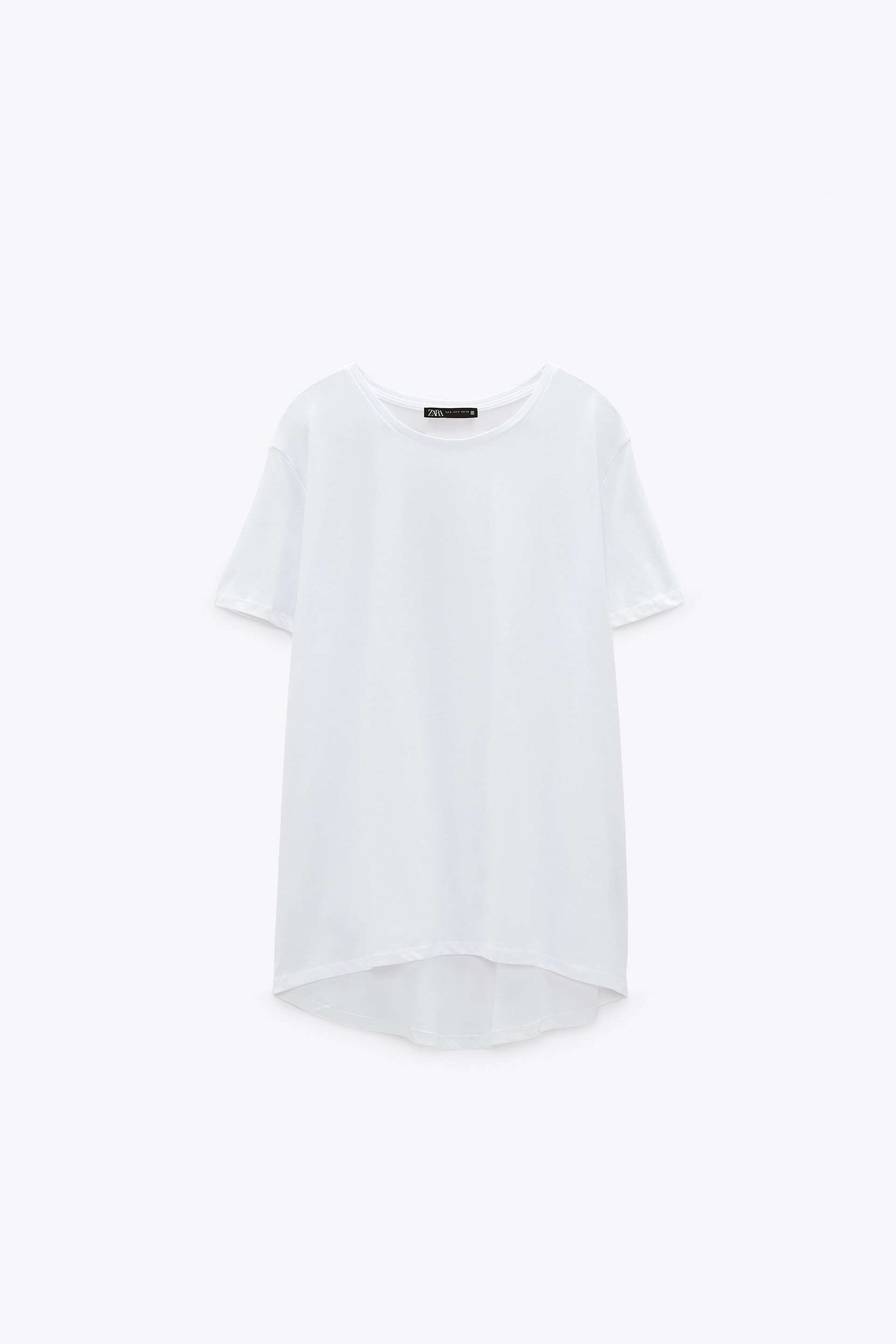 

Футболка Базова асиметрична Zara PS11 M Біла (P-6910806230761)