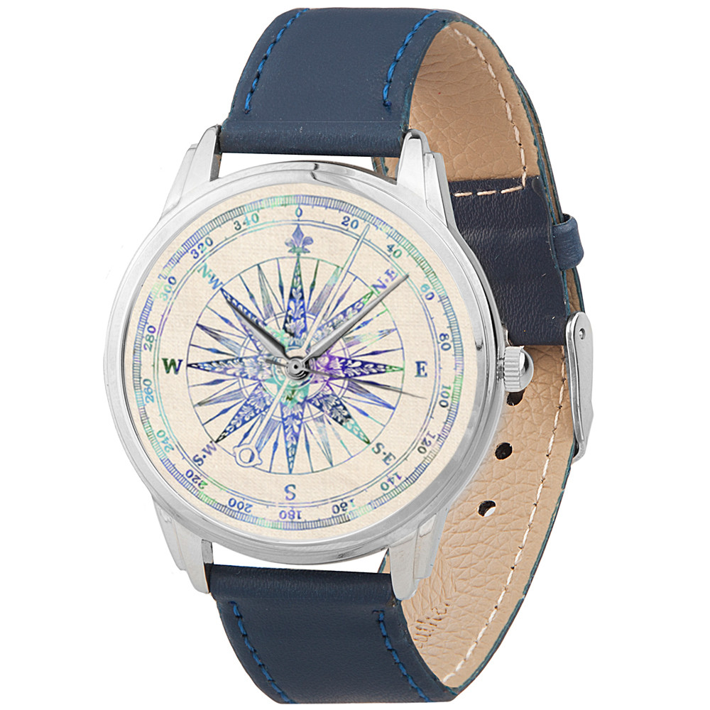 

Дизайнерские Наручные часы AndyWatch Компас Синие