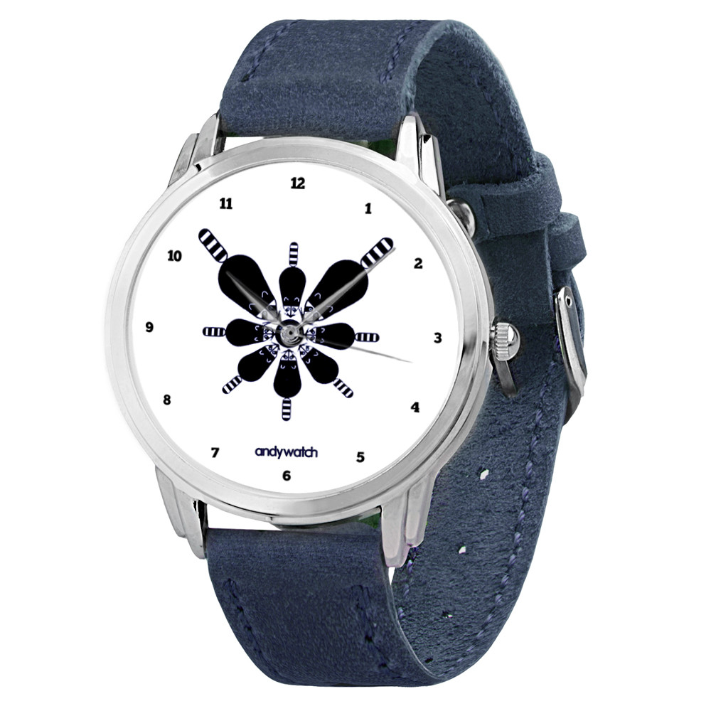 

Дизайнерские Наручные часы AndyWatch Еноты Синие