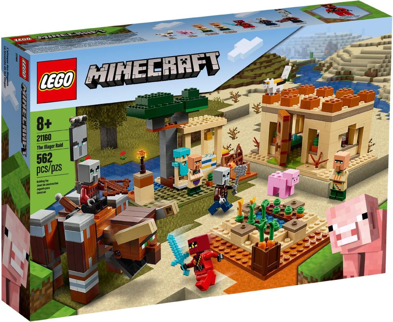 

Lego Minecraft Патруль разбойников 21160
