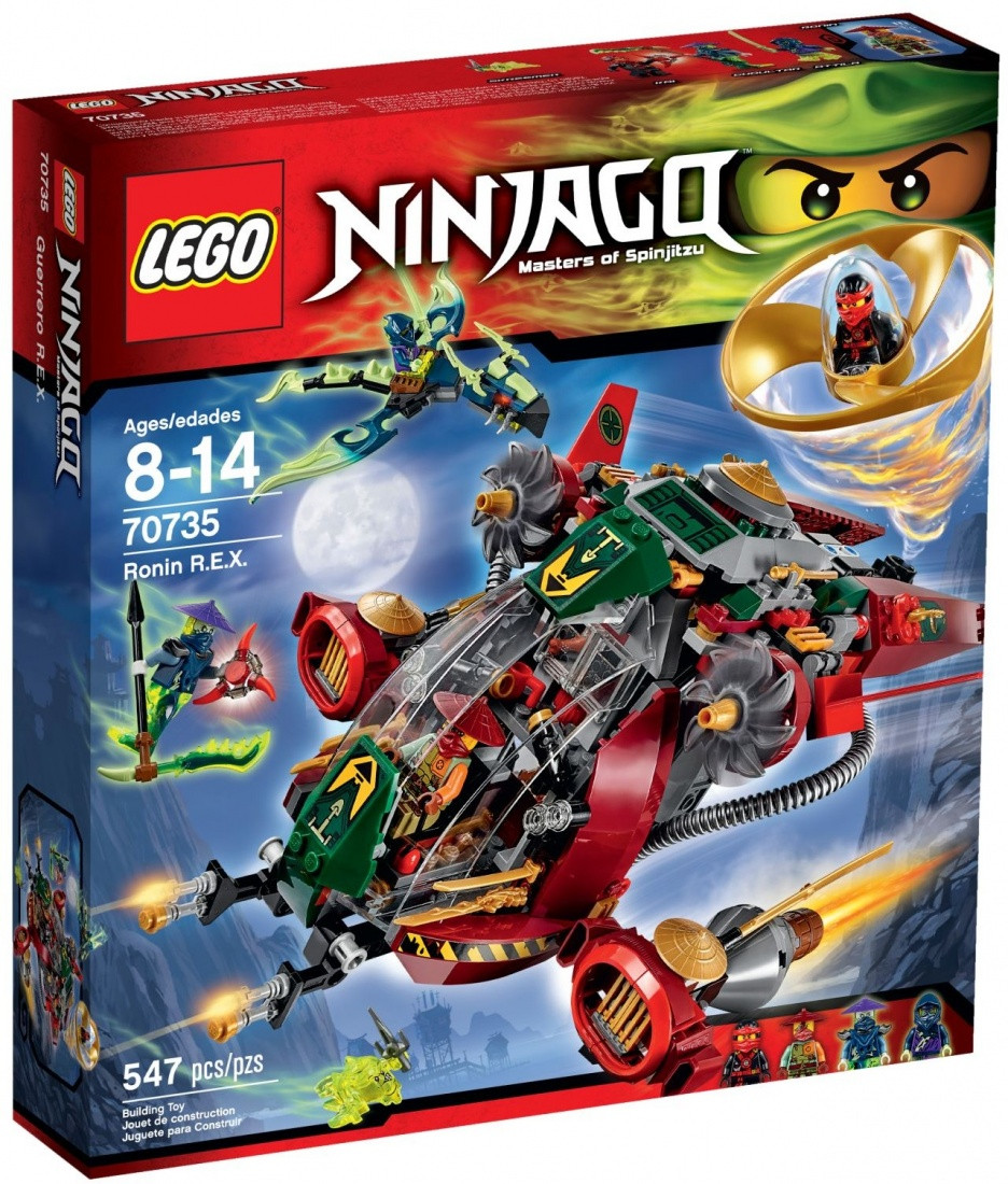 

Lego Ninjago Корабль R.E.X. Ронина 70735