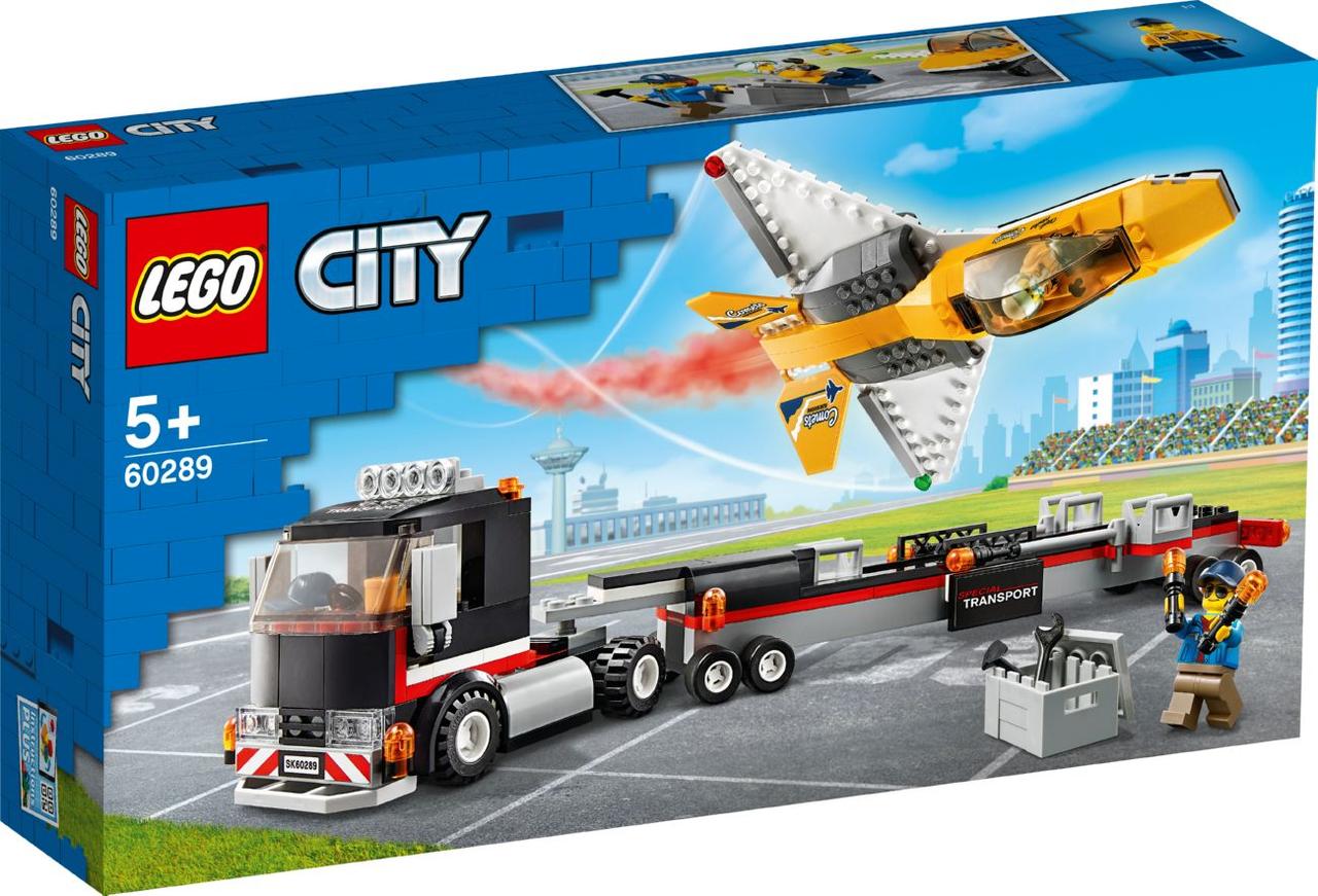 

Lego City Транспортировка самолёта на авиашоу 60289