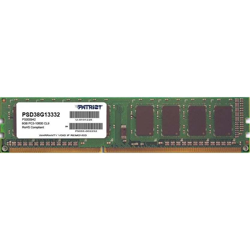 

Оперативная память Patriot Signature Line PSD38G13332 (PSD38G13332)