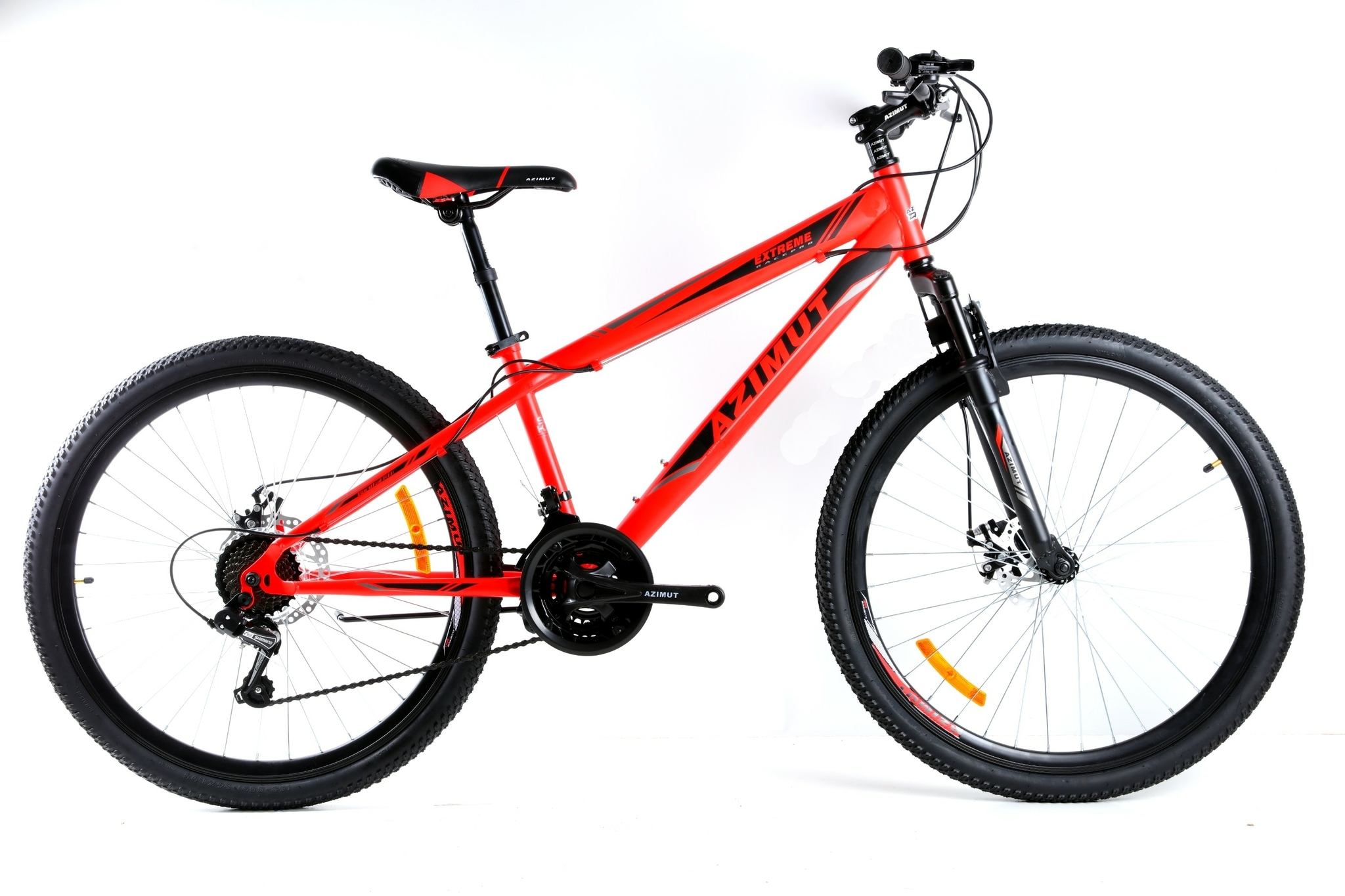 

Велосипед Azimut Extreme 2021 Shimano 26" 14" Red (Extreme/GFRD)
