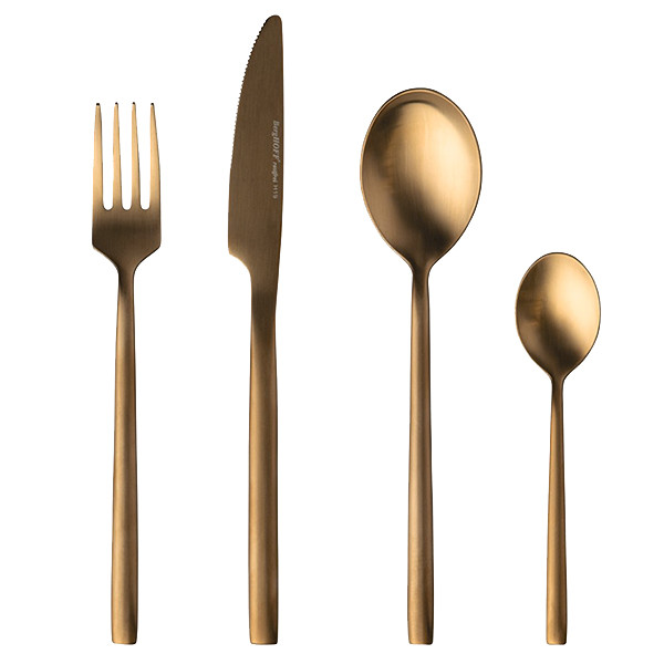 

Набор столовых приборов Berghoff Gem Gold 4 пр 1204050