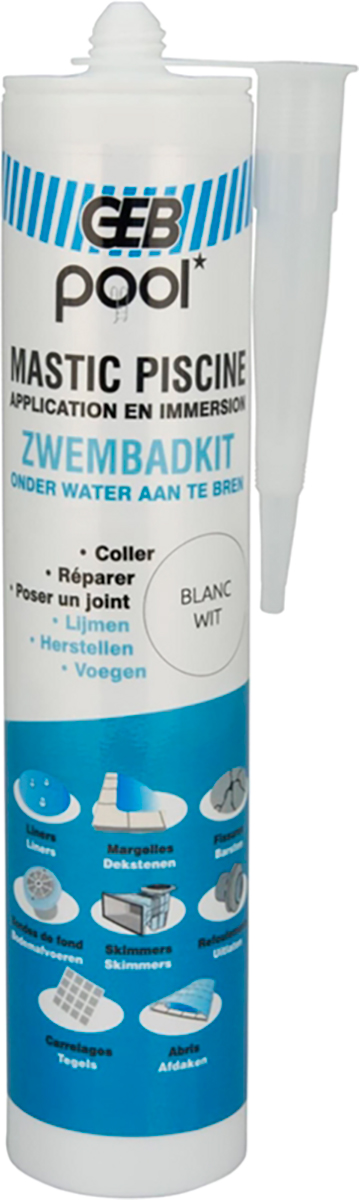 

Клей-мастика GEB POOL MASTIC PISCINE 290 мл SAS (590910)