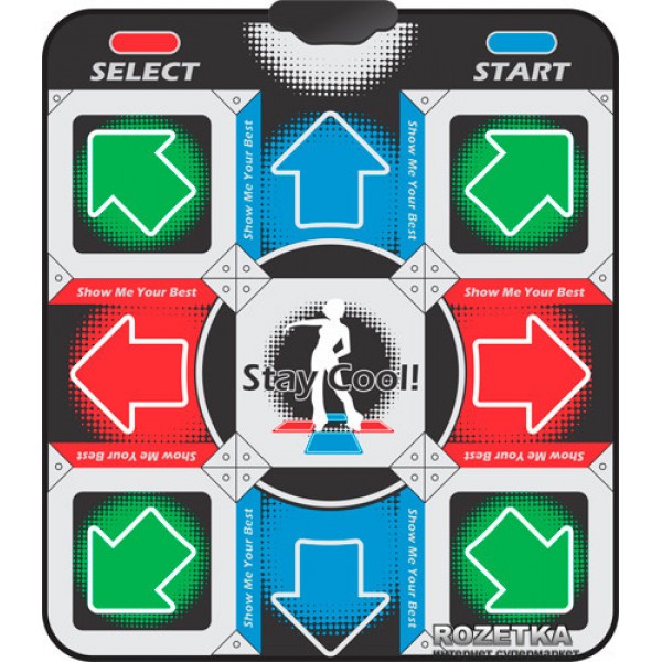 

Музыкальный танцевальный коврик X-treme Dance Pad