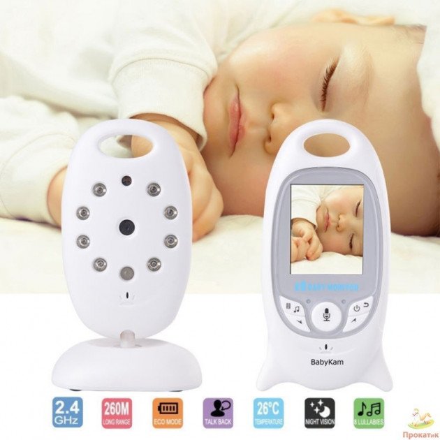 

Цифровая радионяня Baby Monitor VB - 601 Pro