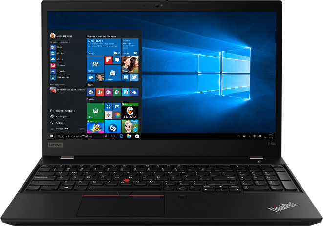 

Ноутбук Lenovo ThinkPad P15s Gen 1 (20T40007RT) Black