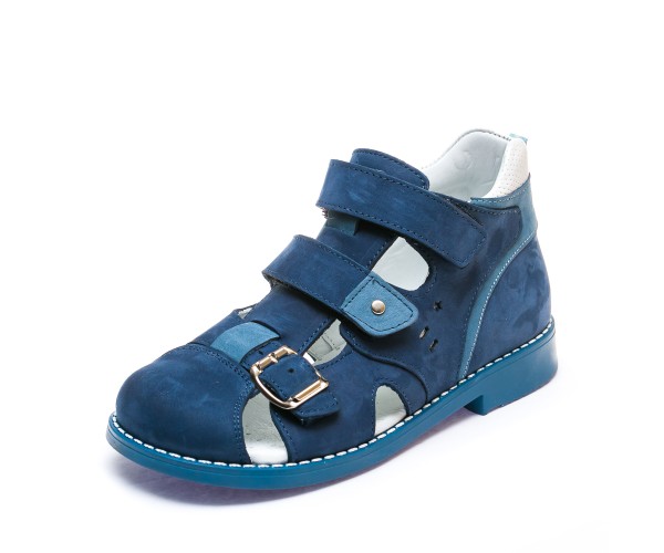 

Босоножки Panda 388F(23)(31-36)синие 31р 20.5 см