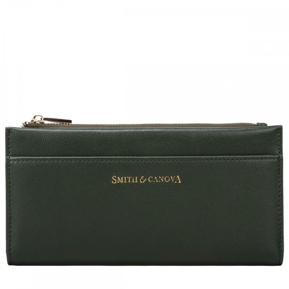

Кошелек женский Smith & Canova 26811 Althorp Dk Green (26811 DKGREEN)