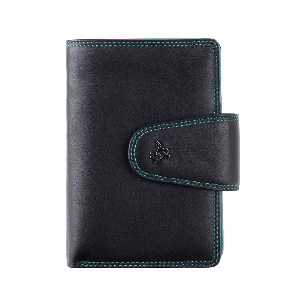 

Кошелек женский Visconti SP31 Poppy c RFID Black Multi (SP31 BLK M)