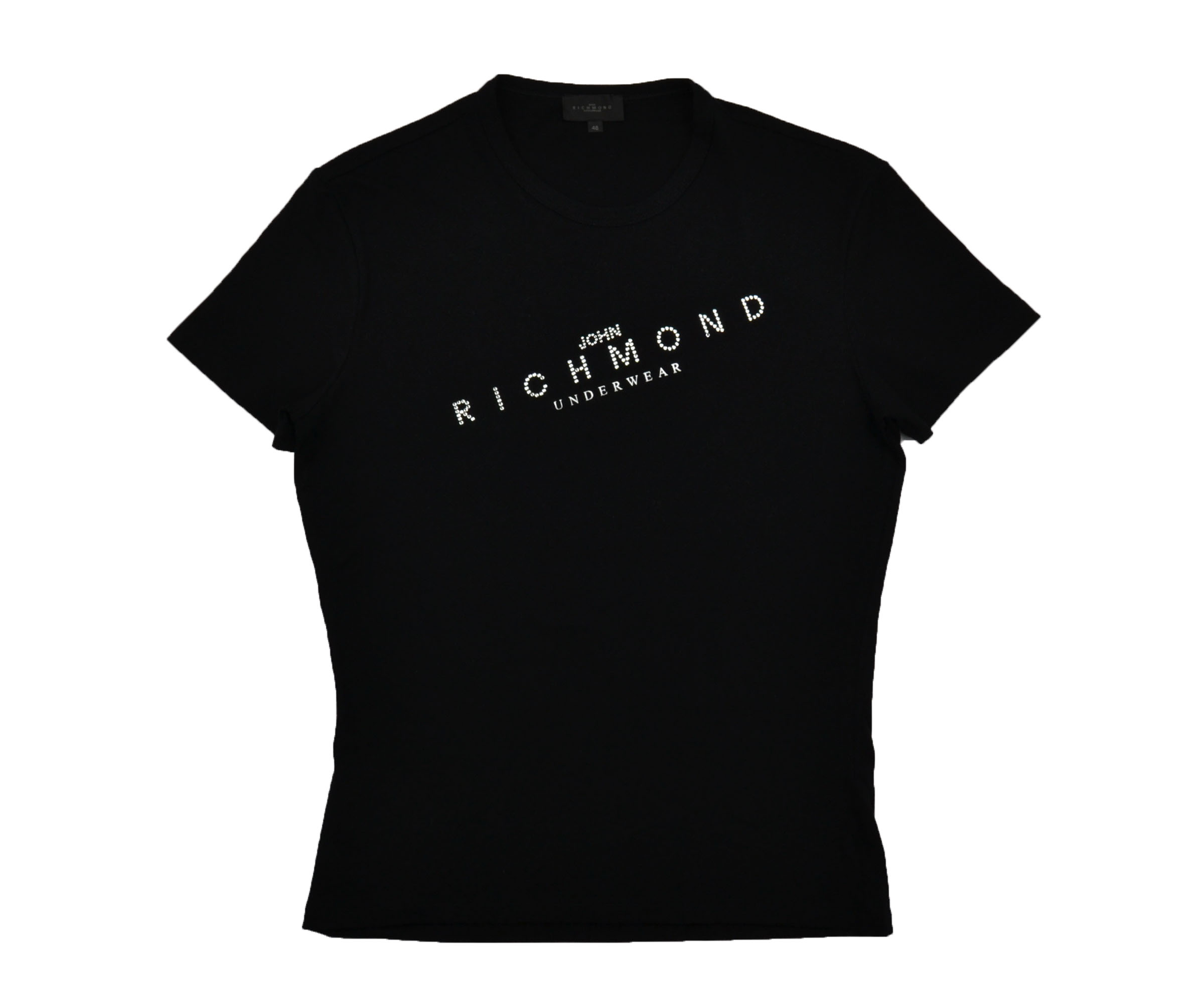 

Футболка John Richmond 46 р. Черная с камнями (1286)