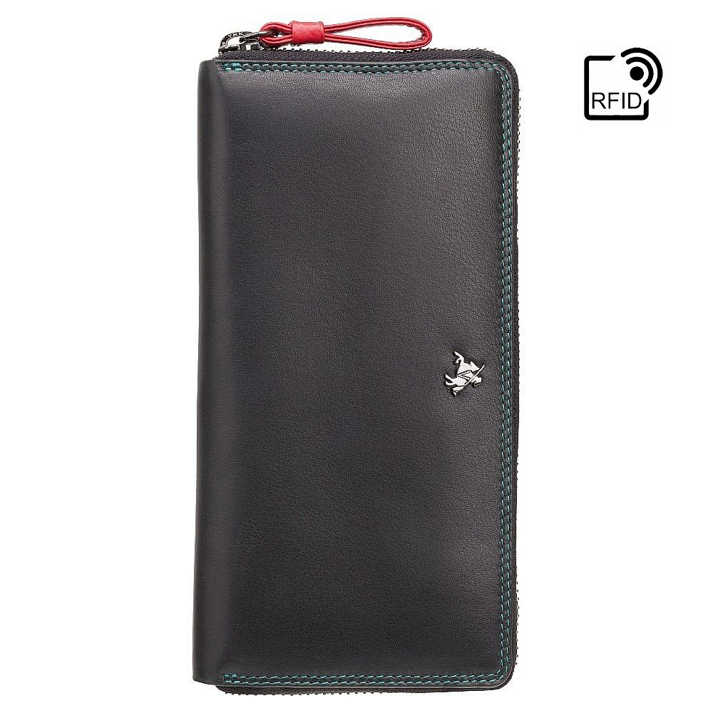 

Кошелек женский Visconti SP79 Violet c RFID Black Multi Spectrum (SP79 BLK M)