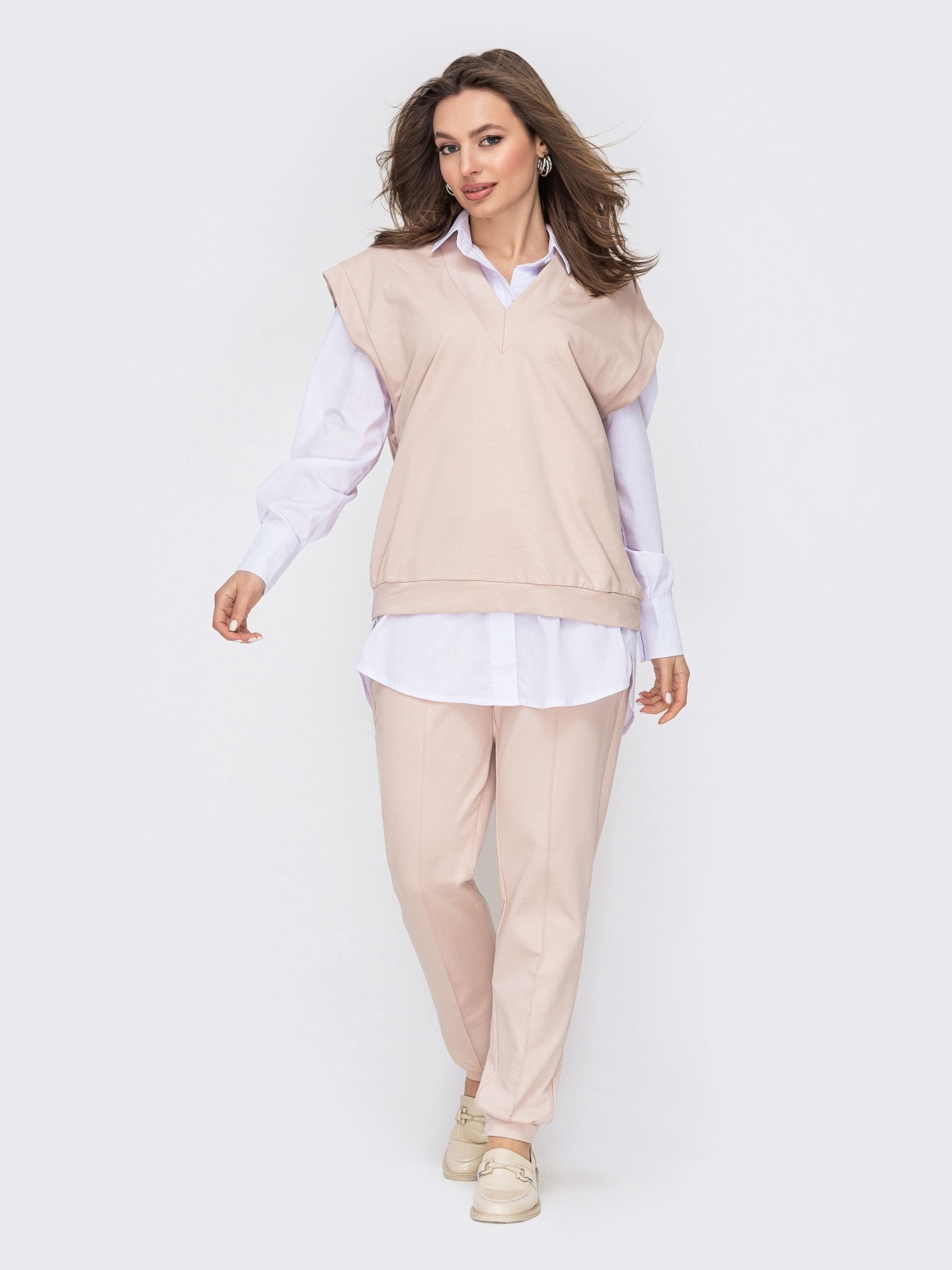 

Костюм Dressa 53441 44-46 Бежевый