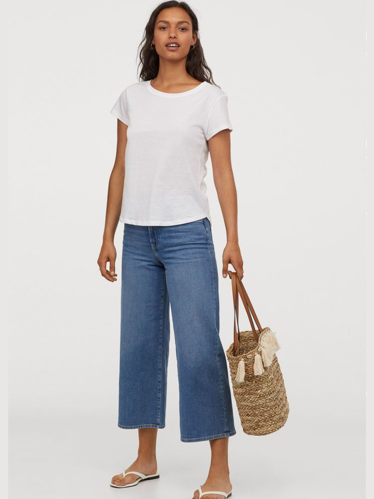 

Футболка H&M 06091672 S (165/88А) Белая