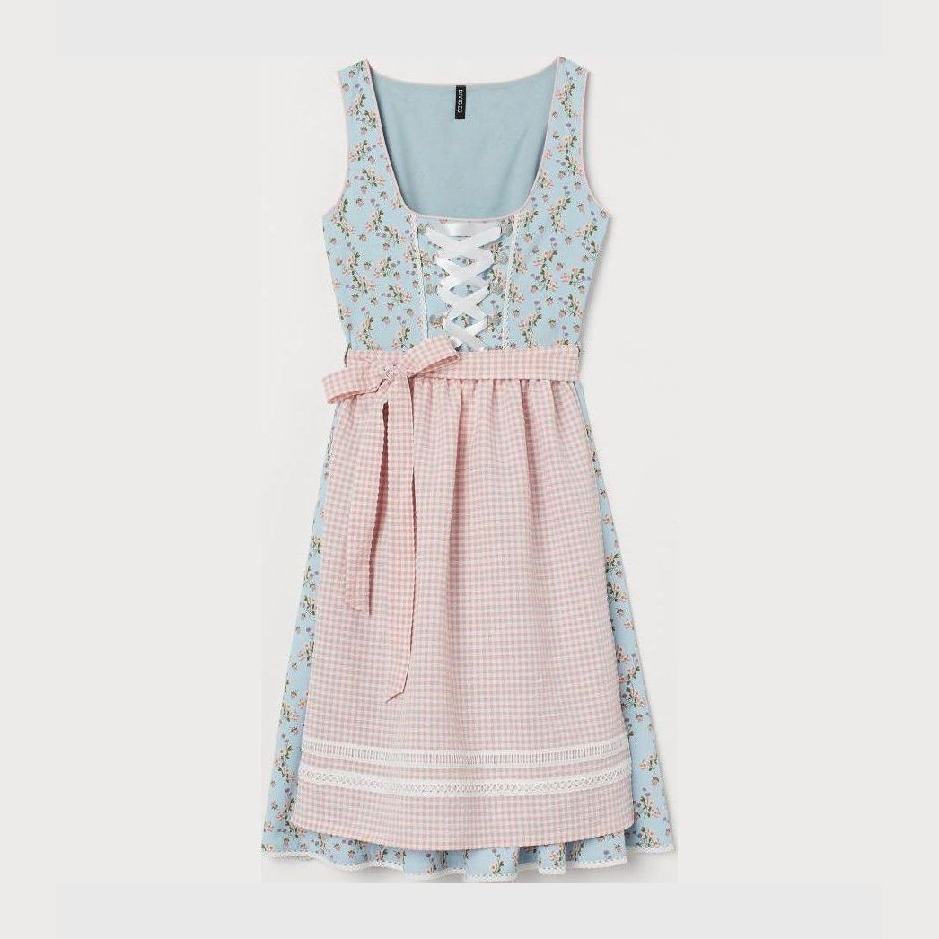 

Платье H&M 0740466001  (165/88А) Светло-бирюзовое с пудрово-розовым, Платье H&M 0740466001 38 (165/88А) Светло-бирюзовое с пудрово-розовым