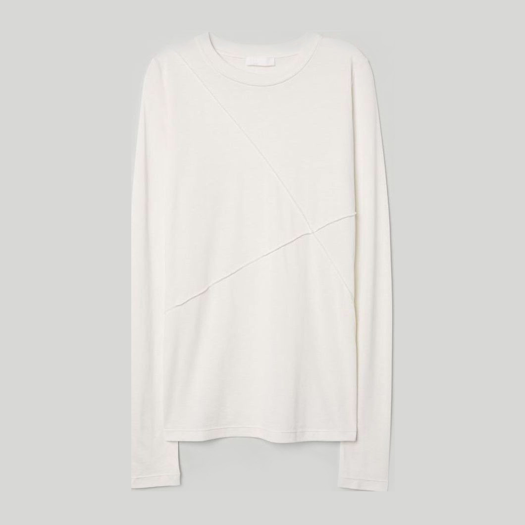 

Лонгслив H&M 0691989004 XS (160/80А) Кремовый