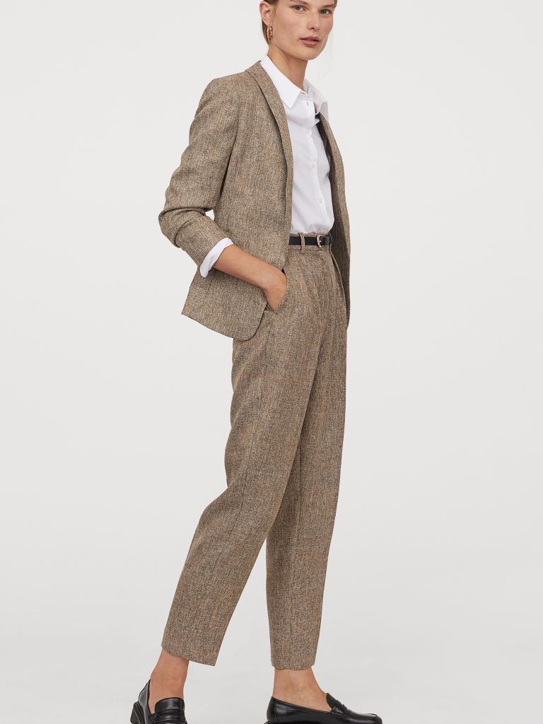

Брюки H&M 0896096003 38 (165/72А) Темно-бежевые