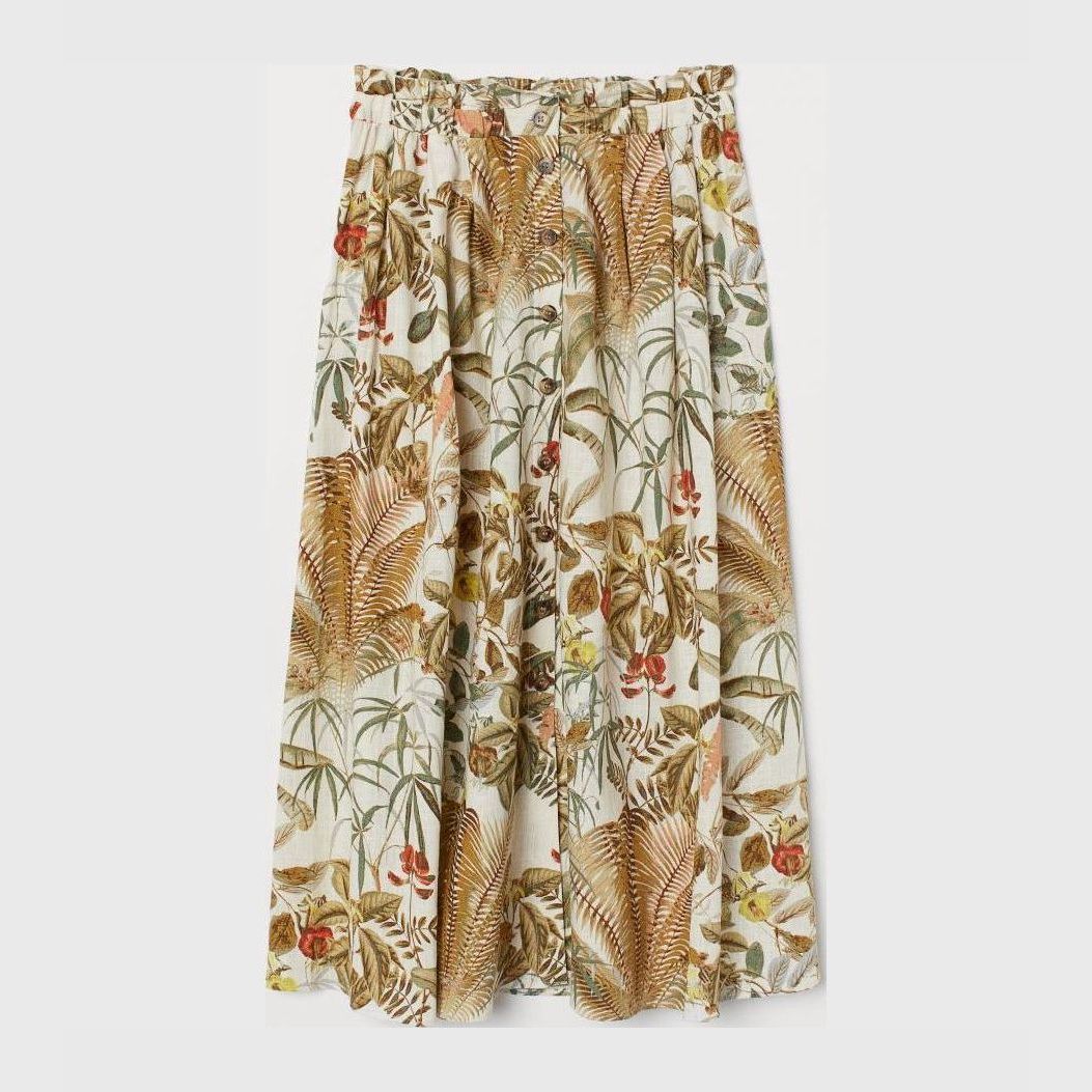 

Юбка H&M 0861600001 S (165/72А) Светло-бежевая