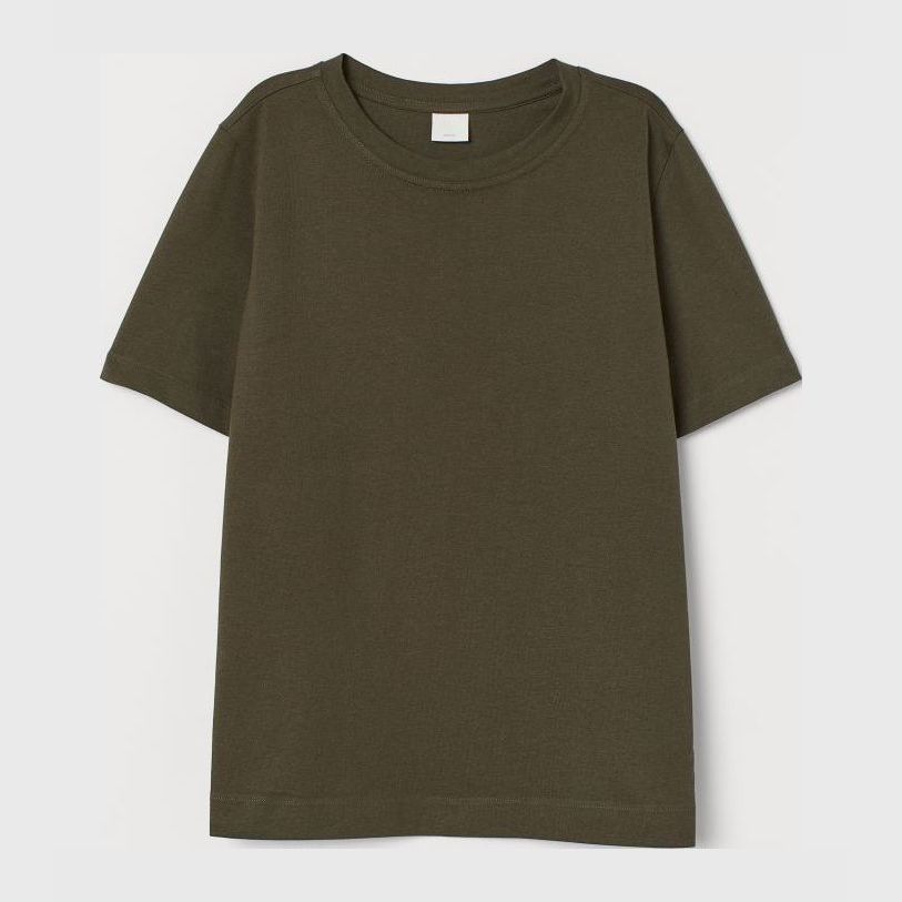 

Футболка H&M 0827968002 L (175/104А) Темно-зеленый хаки