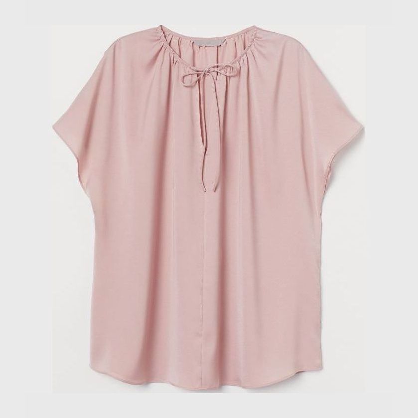 

Блузка H&M 0859808003 L (175/104А) Светло-розовая