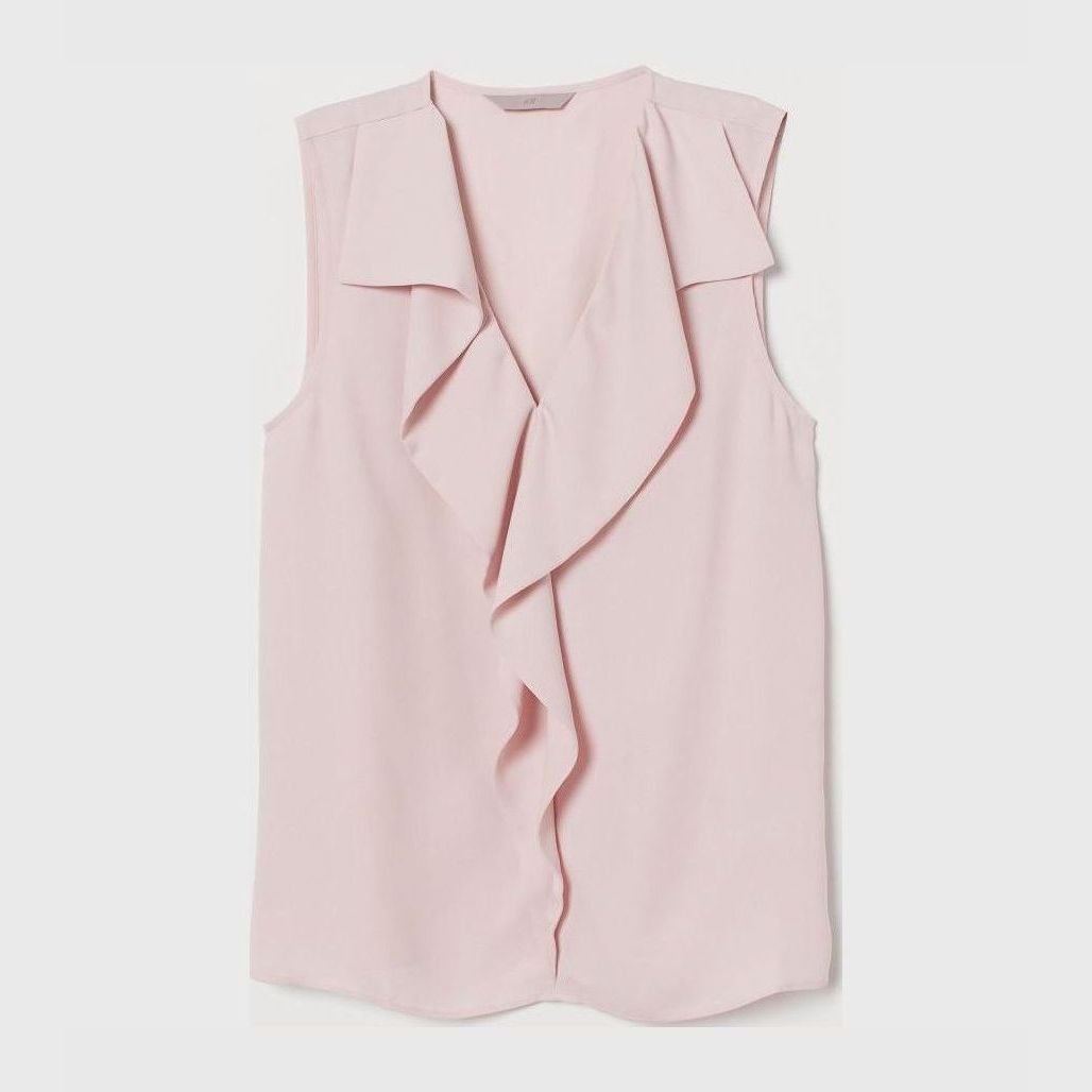 

Блузка H&M 0865873006 36 (165/84А) Бледно-розовая