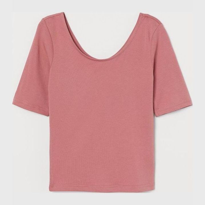 

Топ H&M 0887659008 M (170/96А) Розовый