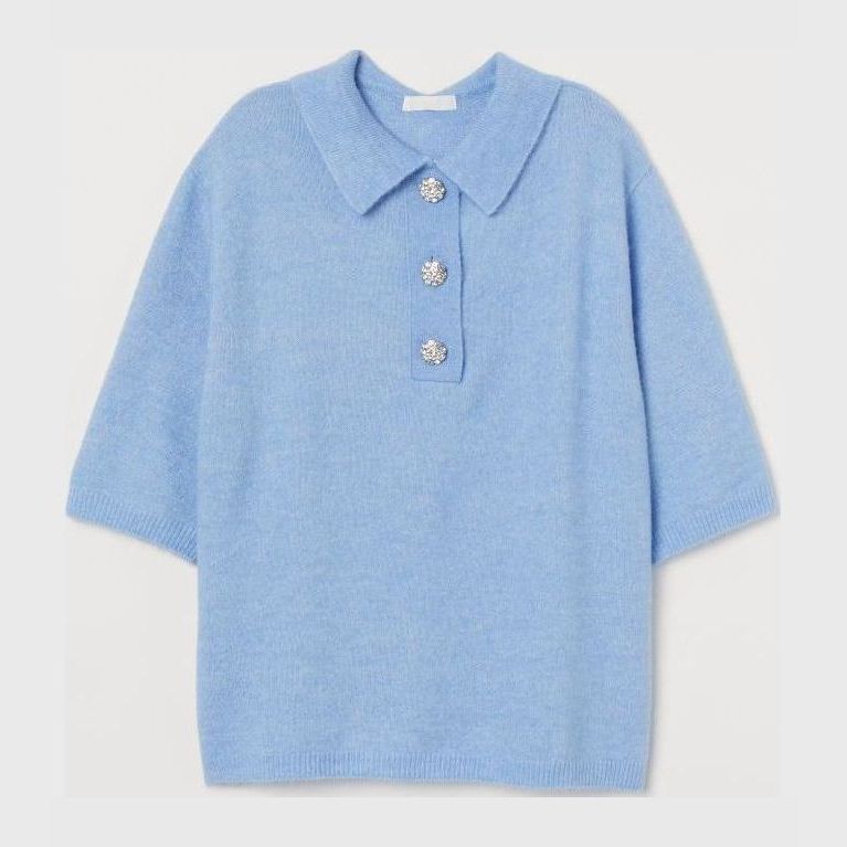 

Топ H&M 0896152003 S Голубой