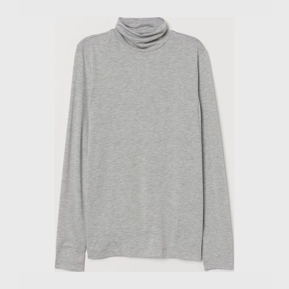 

Гольф H&M 0785018010 S (165/88А) Светло-серый меланж