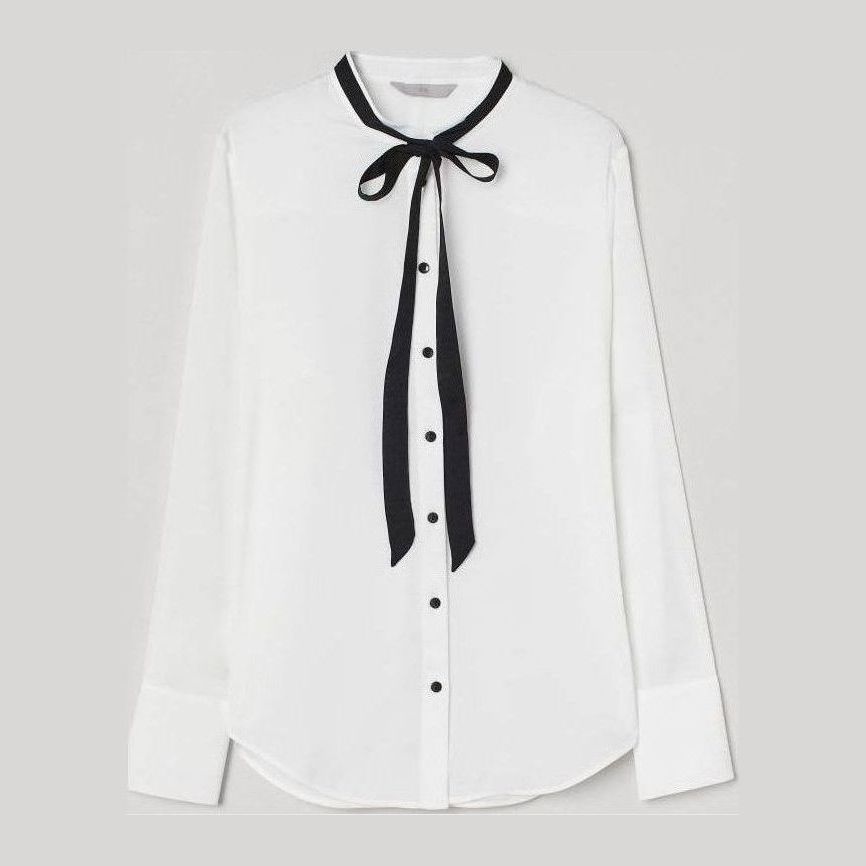 

Блузка H&M 0936012001 M (170/96А) Белая
