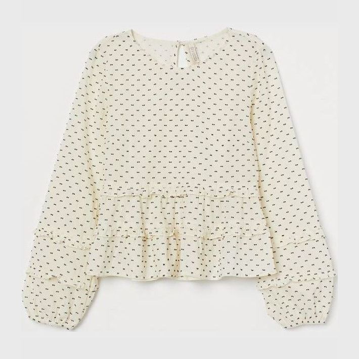 

Блузка H&M 0847073001  (160/80А) Кремовая, Блузка H&M 0847073001 34 (160/80А) Кремовая